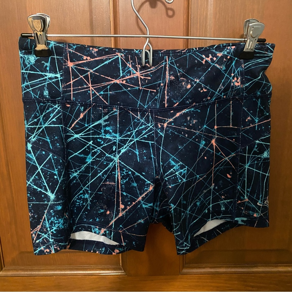 Champion Spandex with Blue Pattern in Size Small